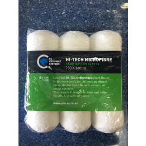 High Tech Microfibre Sleeves - Nap 5/8 - 9" - Pack of 3