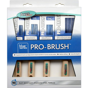 Blue Series - Pro-Brush - 4 Brush Set (1.5", 2 X 2", 3")