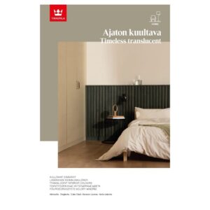 Tikkurila Timeless Translucent colour card
