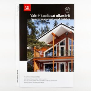 Valtti colour card - Semi-transparent wood finishes